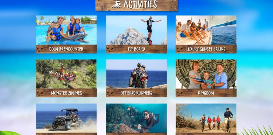 Cabo Promotions website