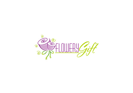 Logo design Flowery